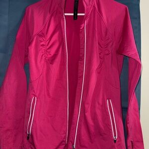 RBX Women's Fuchsia Bomber Jacket
